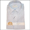 White with Blue strips - Full Sleeves shirt - Click here to View more details about this Product